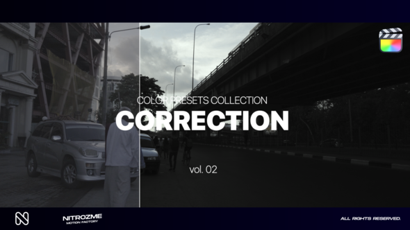 Correction LUT Collection Vol. 02 for Final Cut Pro X