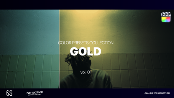 Gold LUT Collection Vol. 01 for Final Cut Pro X