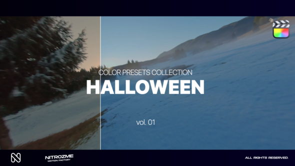 Halloween LUT Collection Vol. 01 for Final Cut Pro X