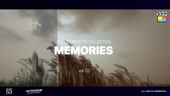 Memories LUT Collection Vol. 02 for Final Cut Pro X