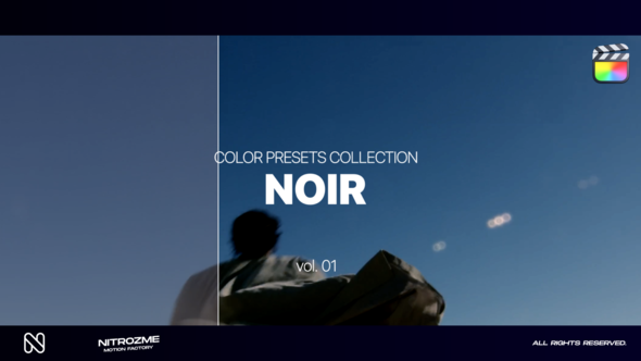Noir LUT Collection Vol. 01 for Final Cut Pro X