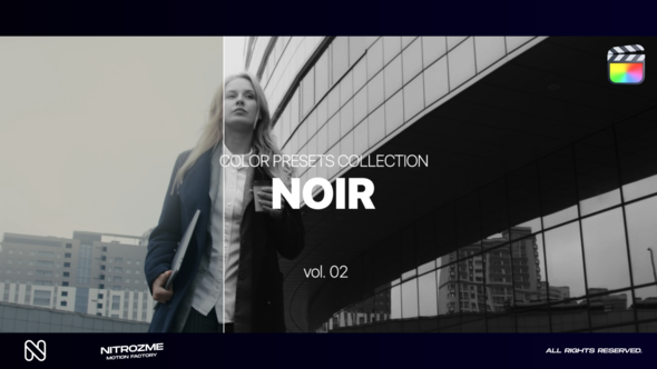 Noir LUT Collection Vol. 02 for Final Cut Pro X