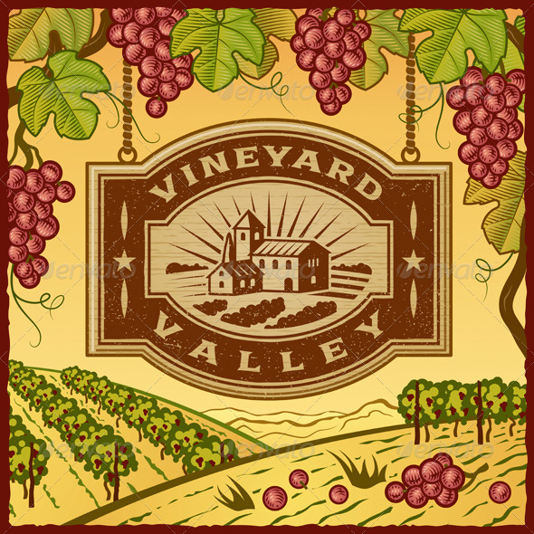Vineyard Valley - Decorative Symbols Decorative
