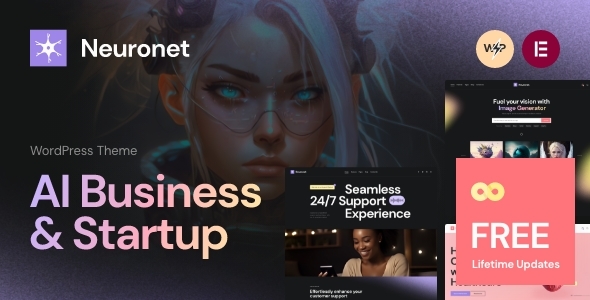 Neuronet - AI Business & Startup WordPress Theme