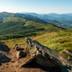 Wilderness and scenic nature and alpine landscape at summer in Bieszczady Mountains, Poland - PhotoDune Item for Sale