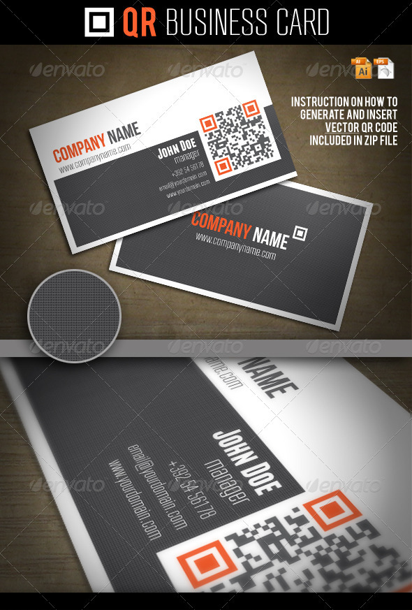 QR Business Card - Creative Business Cards