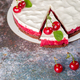 Cherry cake decorated with fresh cherries - PhotoDune Item for Sale
