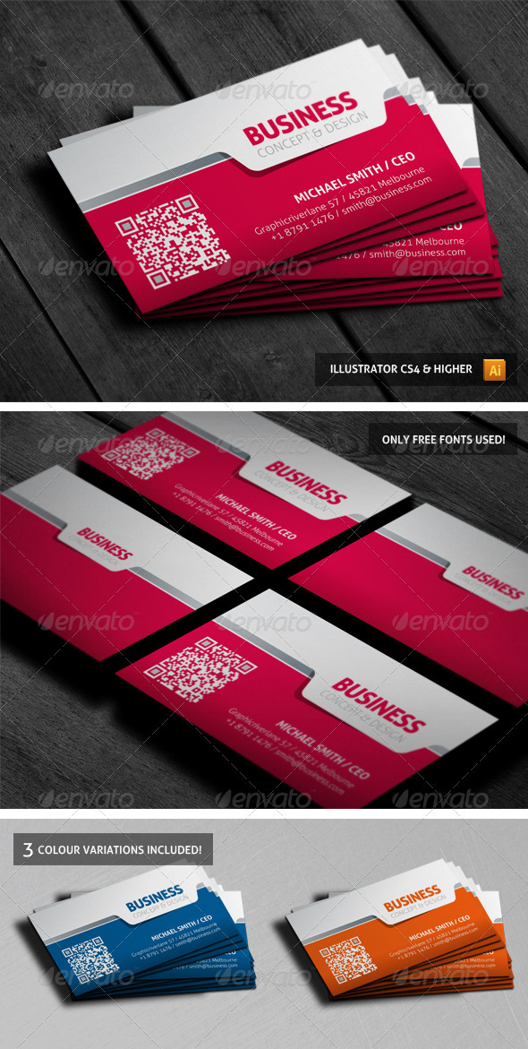 Stylish Businesscard 01 - Creative Business Cards