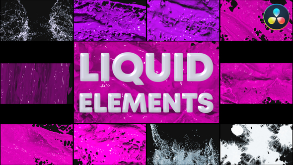 Liquid Elements for DaVinci Resolve