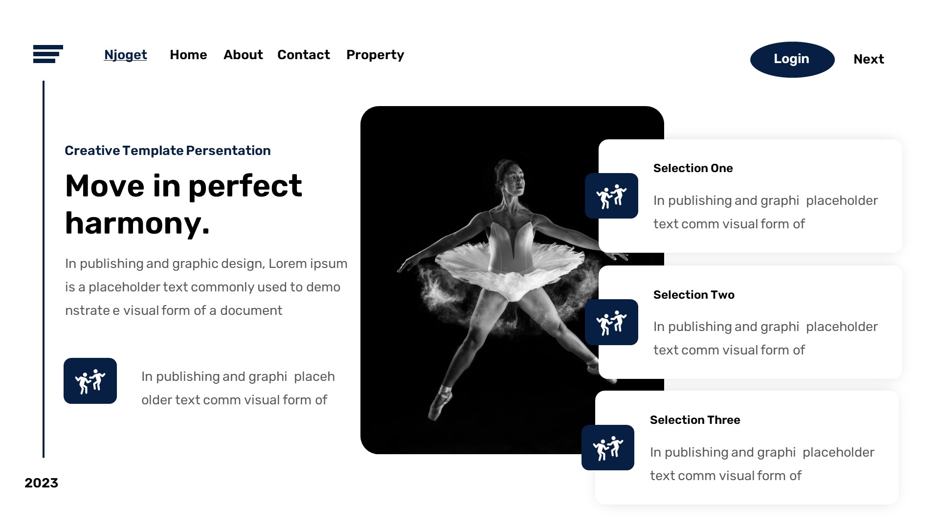 Njoget - Bae Dance Powerpoint Template, Presentation Templates ...
