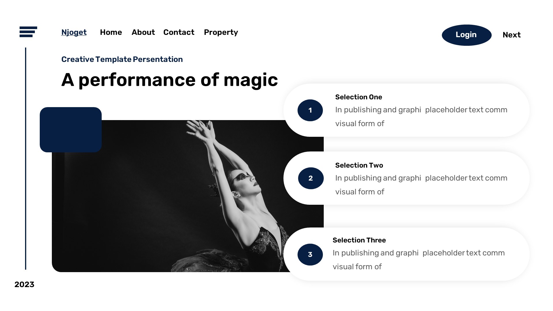 Njoget - Bae Dance Powerpoint Template, Presentation Templates ...