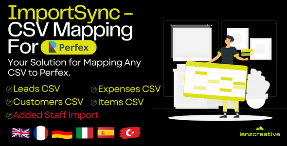 ImportSync  CSV Mapping For Perfex CRM