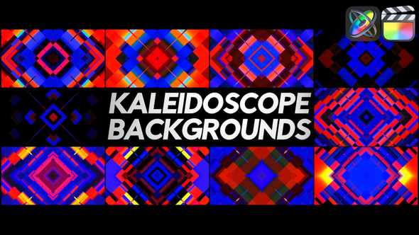 Kaleidoscope Backgrounds for FCPX
