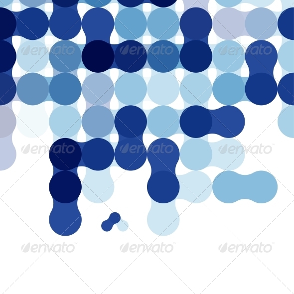 Blue Modern Geometrical Abstract Background - Backgrounds Business