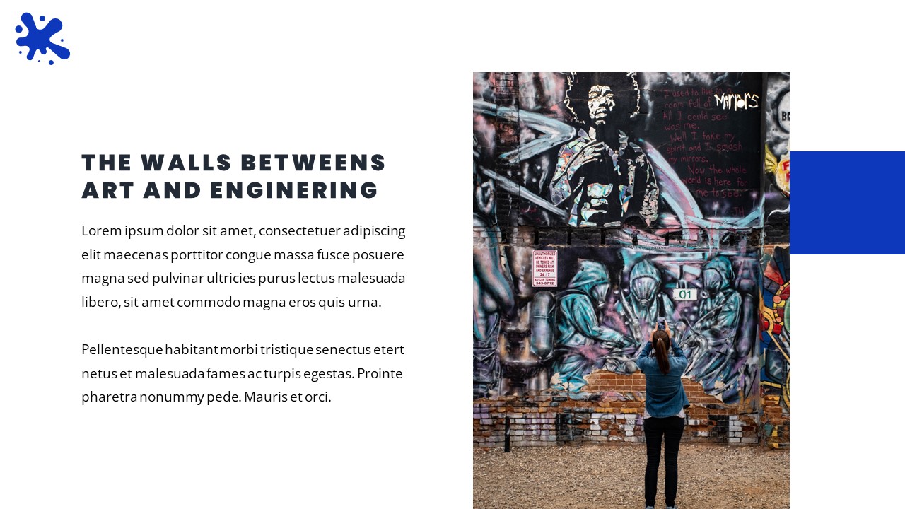 Gravit - Pop Art & Graffiti Powerpoint Template, Presentation Templates
