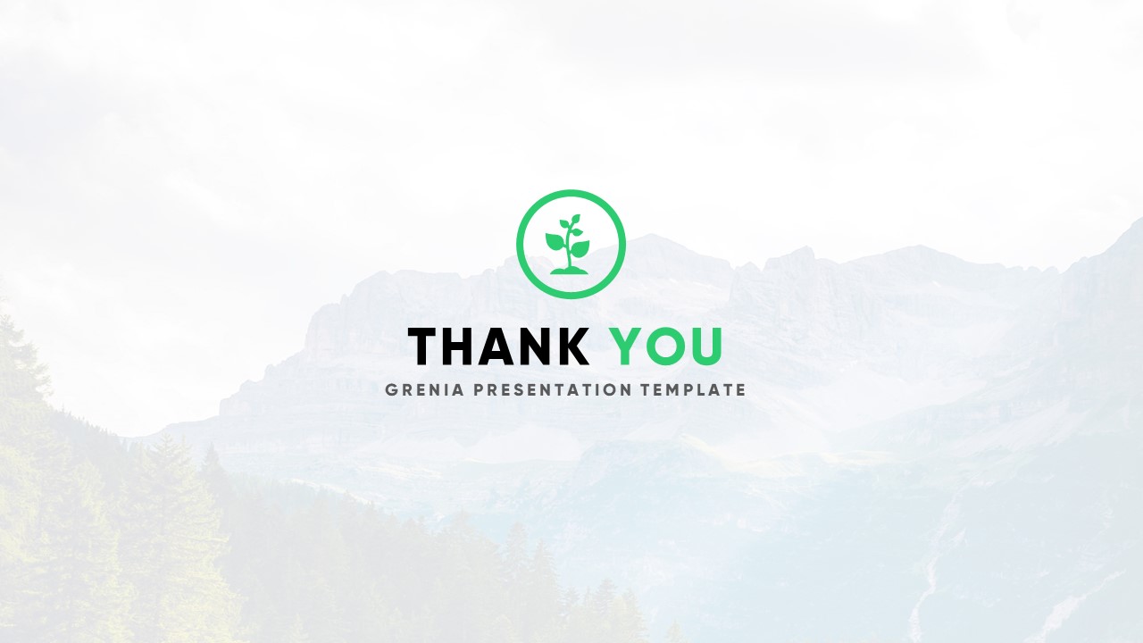 Grenia - Minimalist Tropical Google Slides Template, Presentation Templates