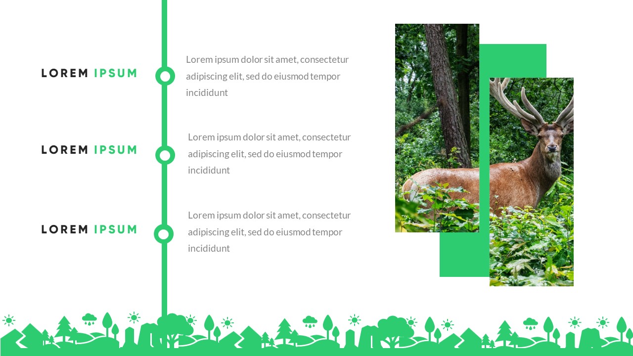 Grenia - Minimalist Tropical Powerpoint Template, Presentation Templates
