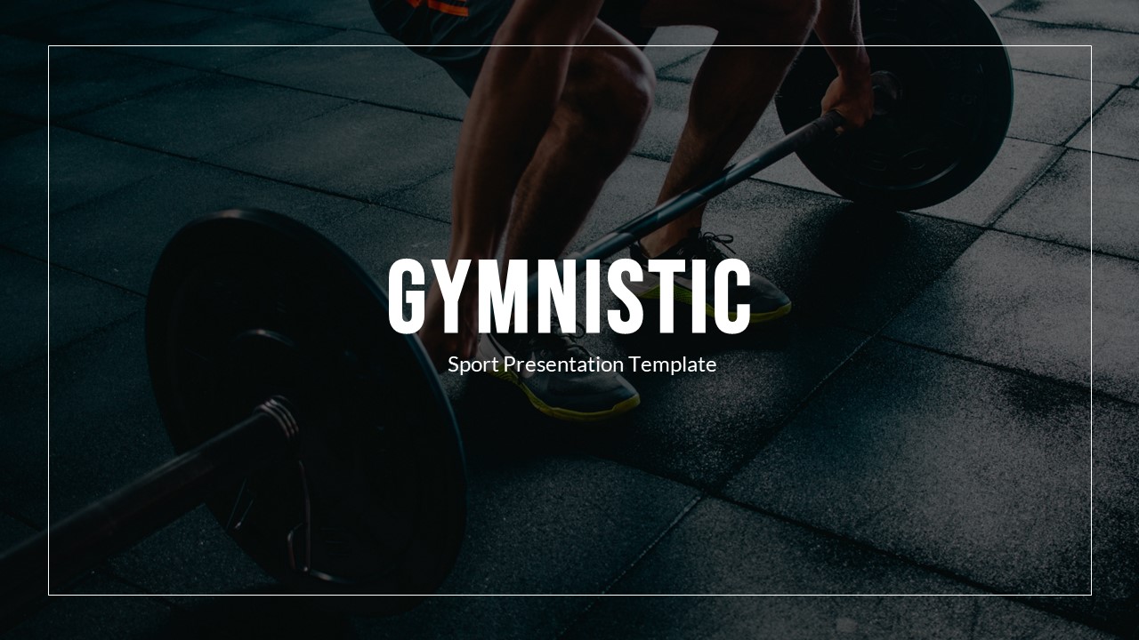 Gymnistik - Fitness and Gym Powerpoint Template, Presentation Templates