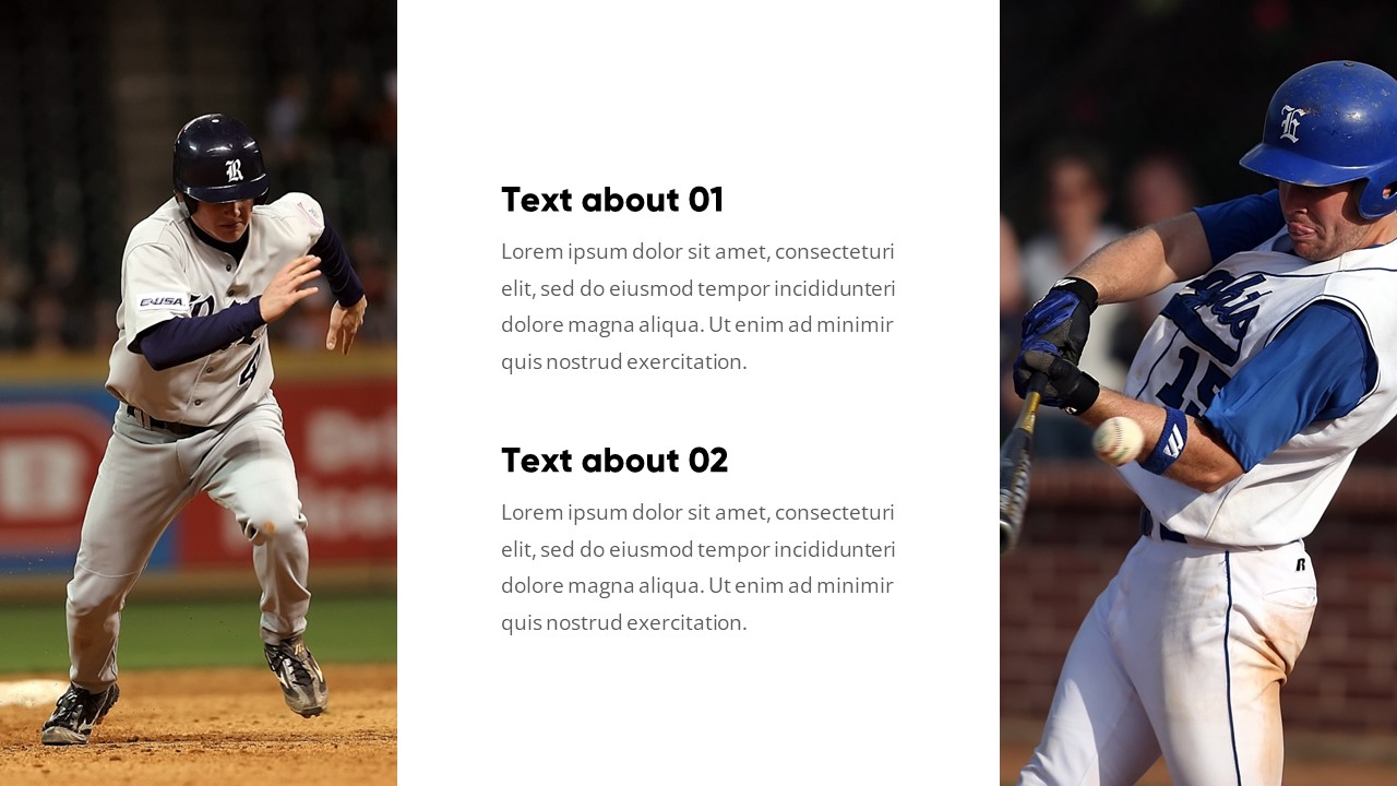Kasti - Baseball Sport Google Slides Template, Presentation Templates