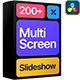 Multiscreen Slideshow Pack | DaVinci Resolve - VideoHive Item for Sale