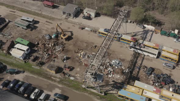 Scrap Metal Junkyard, Sorting Centre alt