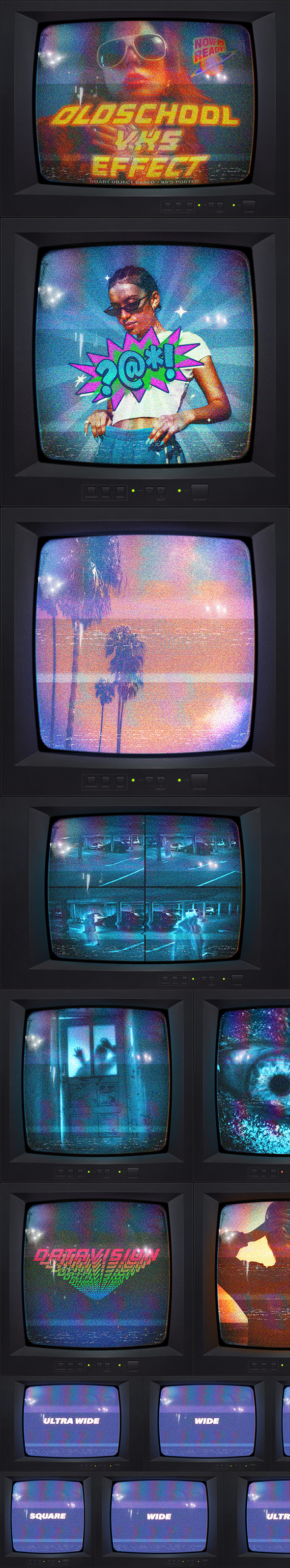 VHS Machine - Retro Monitor Effect
