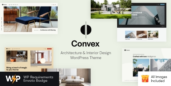 Convex - Architecture & Interior Design WordPress Theme