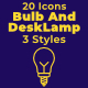 Bulb and Desk Lamp Pack
