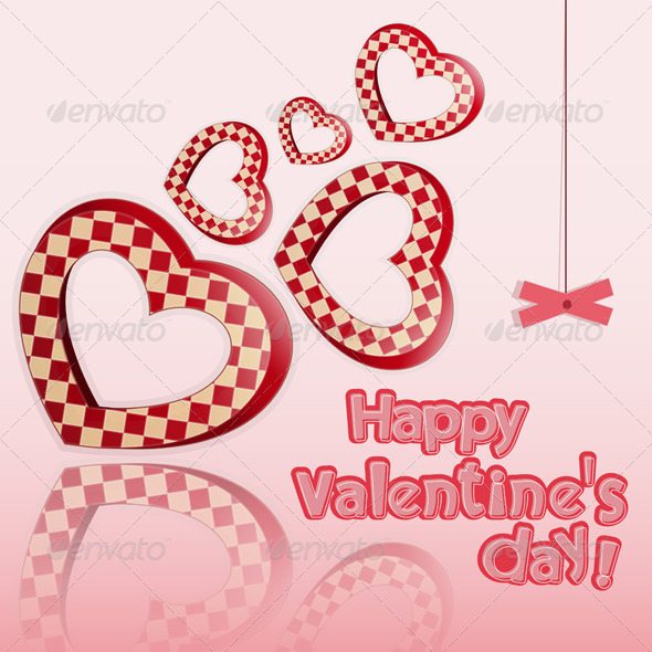 Postcard to the Valentine's Day - Valentines Seasons/Holidays