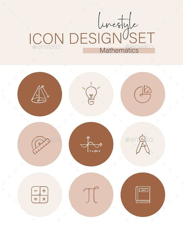 [DOWNLOAD]Linestyle Icon Design Mathematics
