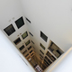 High angle view of yard inside an apartment building. - PhotoDune Item for Sale