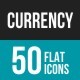 Currency Flat Multicolor Icons