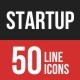 Startup Filled Line Icons