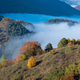 Morning Mist in the Mountains in a Sunny Autumn Day - PhotoDune Item for Sale