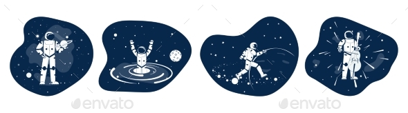 [DOWNLOAD]Astronaut in Space Scenes