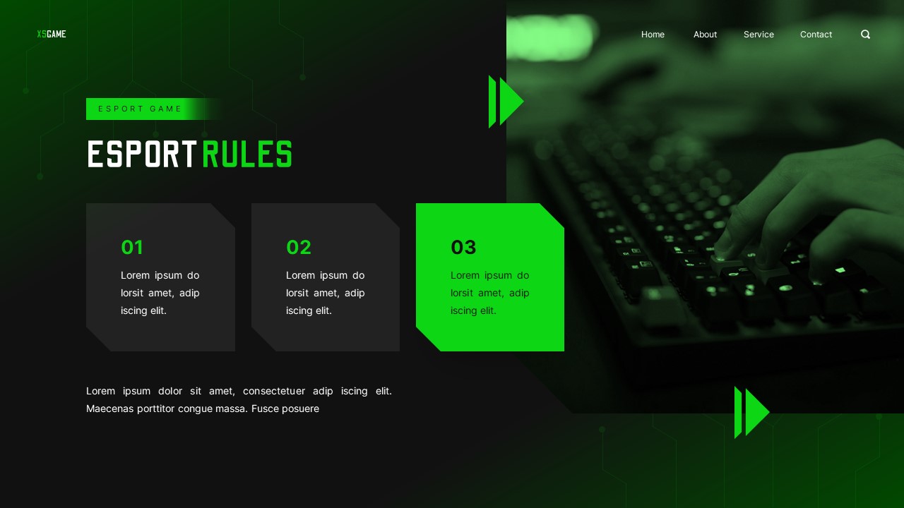 Xsgame - Esport Powerpoint Templates, Presentation Templates | GraphicRiver
