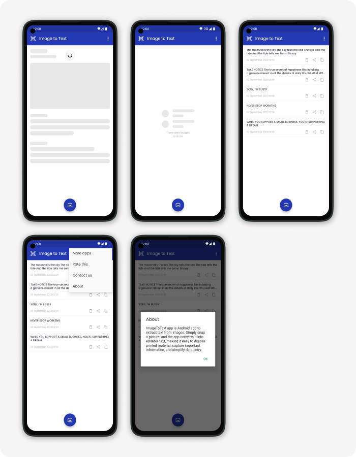 OCR Image To Text Android App 1 1 By Dream space CodeCanyon