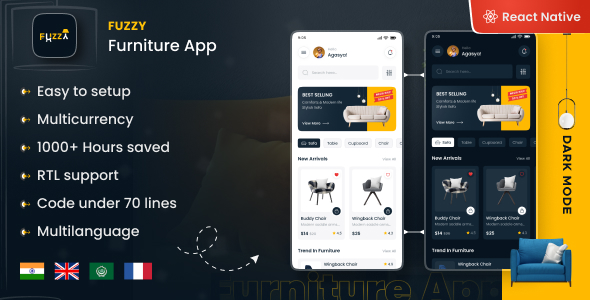 Fuzzy - Ecommerce React Native Template