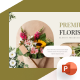 Premium Florist PowerPoint Template