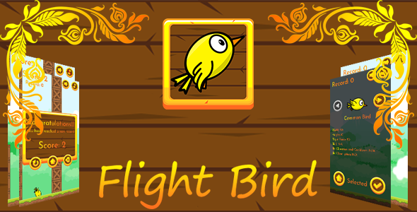 FlightBird – HTML5 Game Nulled