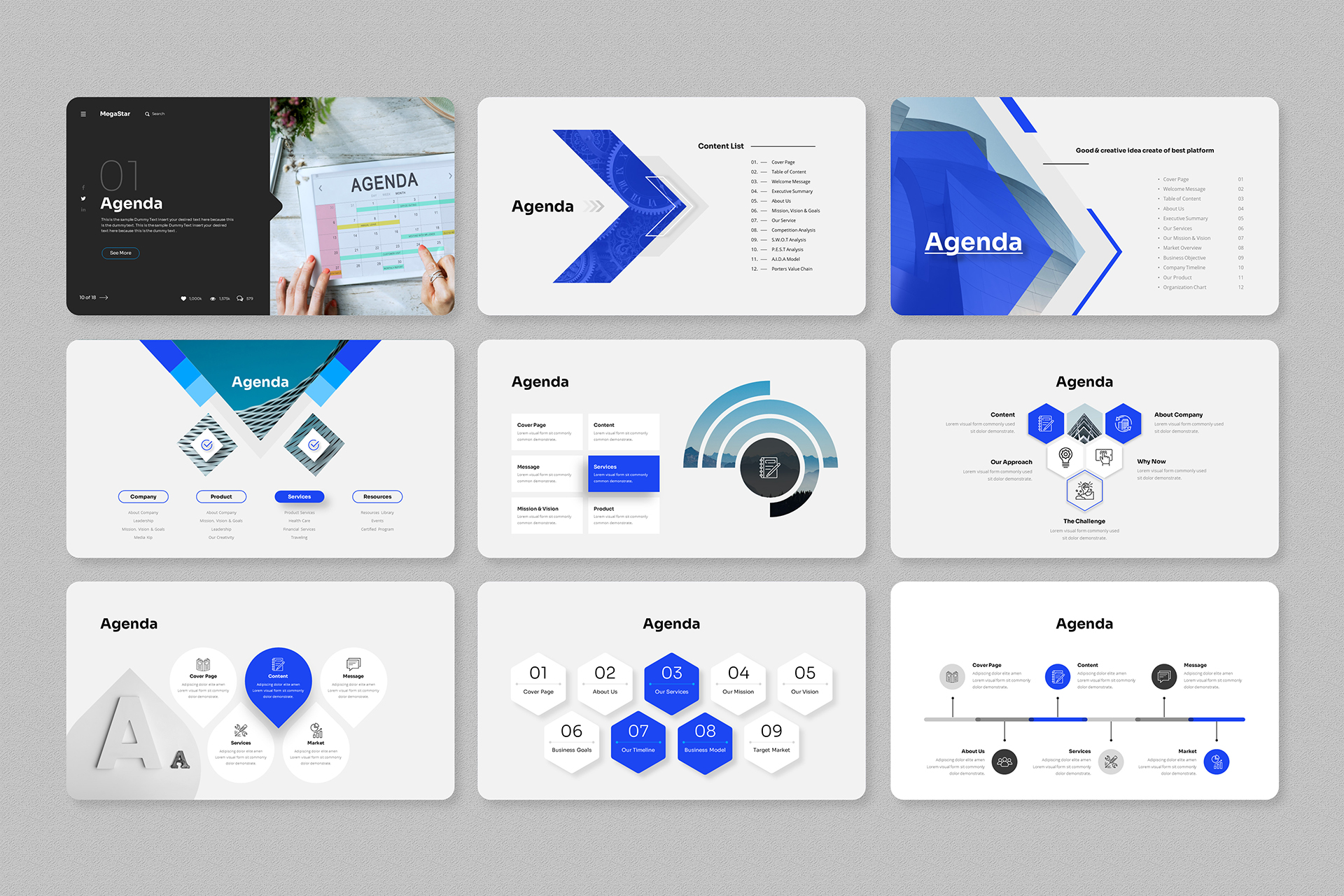Multipurpose Business-Deck PowerPoint Presentation Template ...