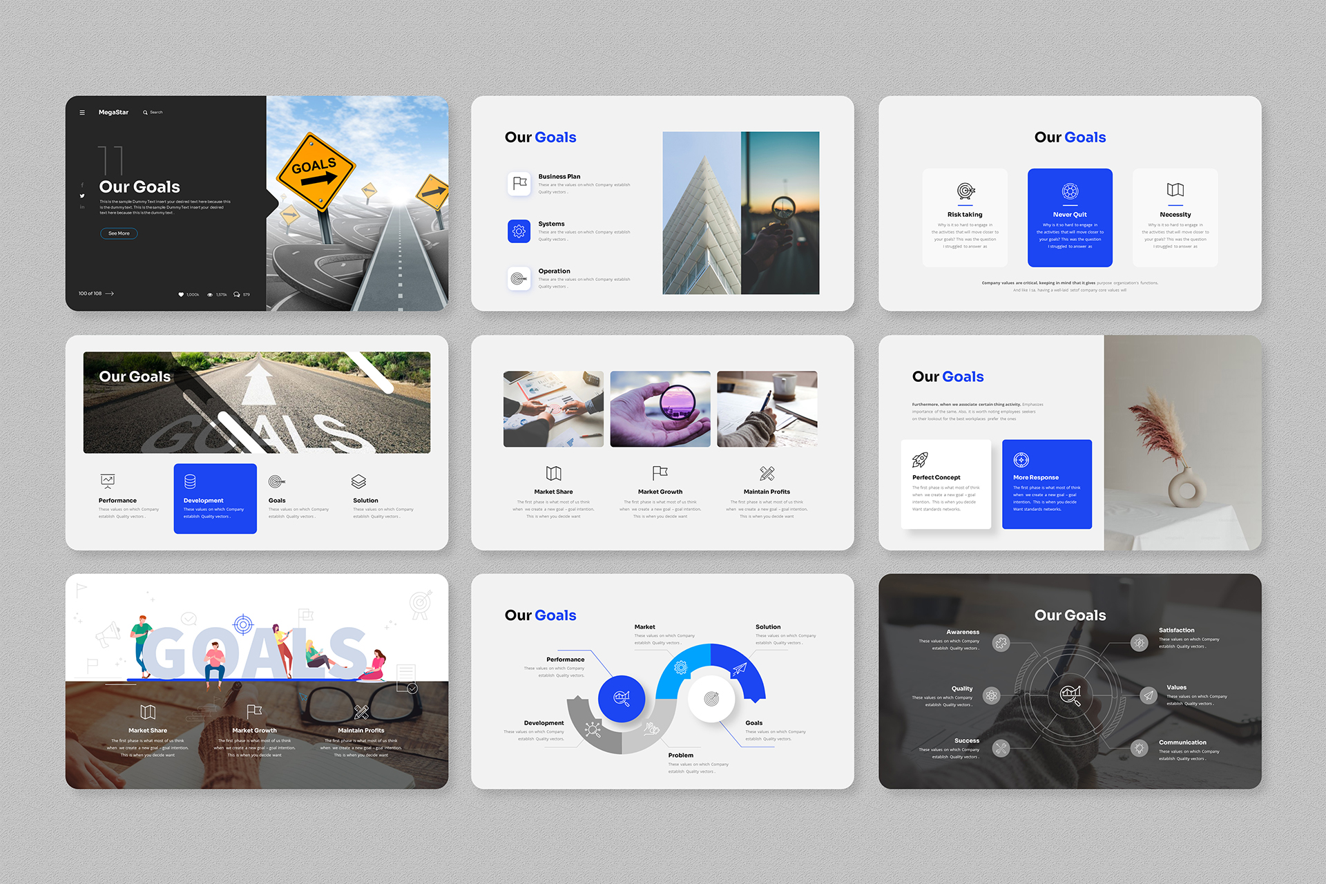 Multipurpose Business-Deck PowerPoint Presentation Template ...