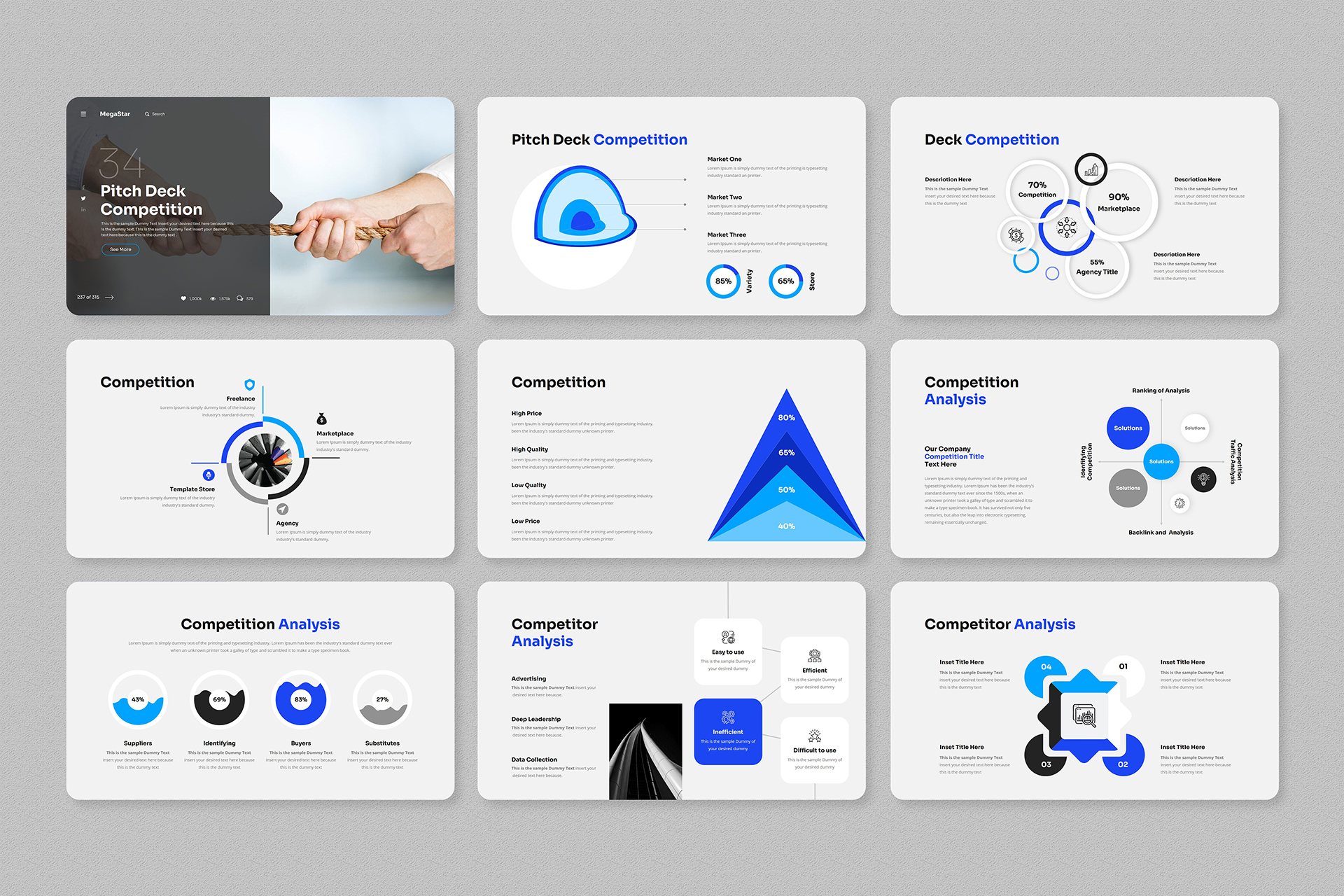 Multipurpose Business-Deck PowerPoint Presentation Template ...