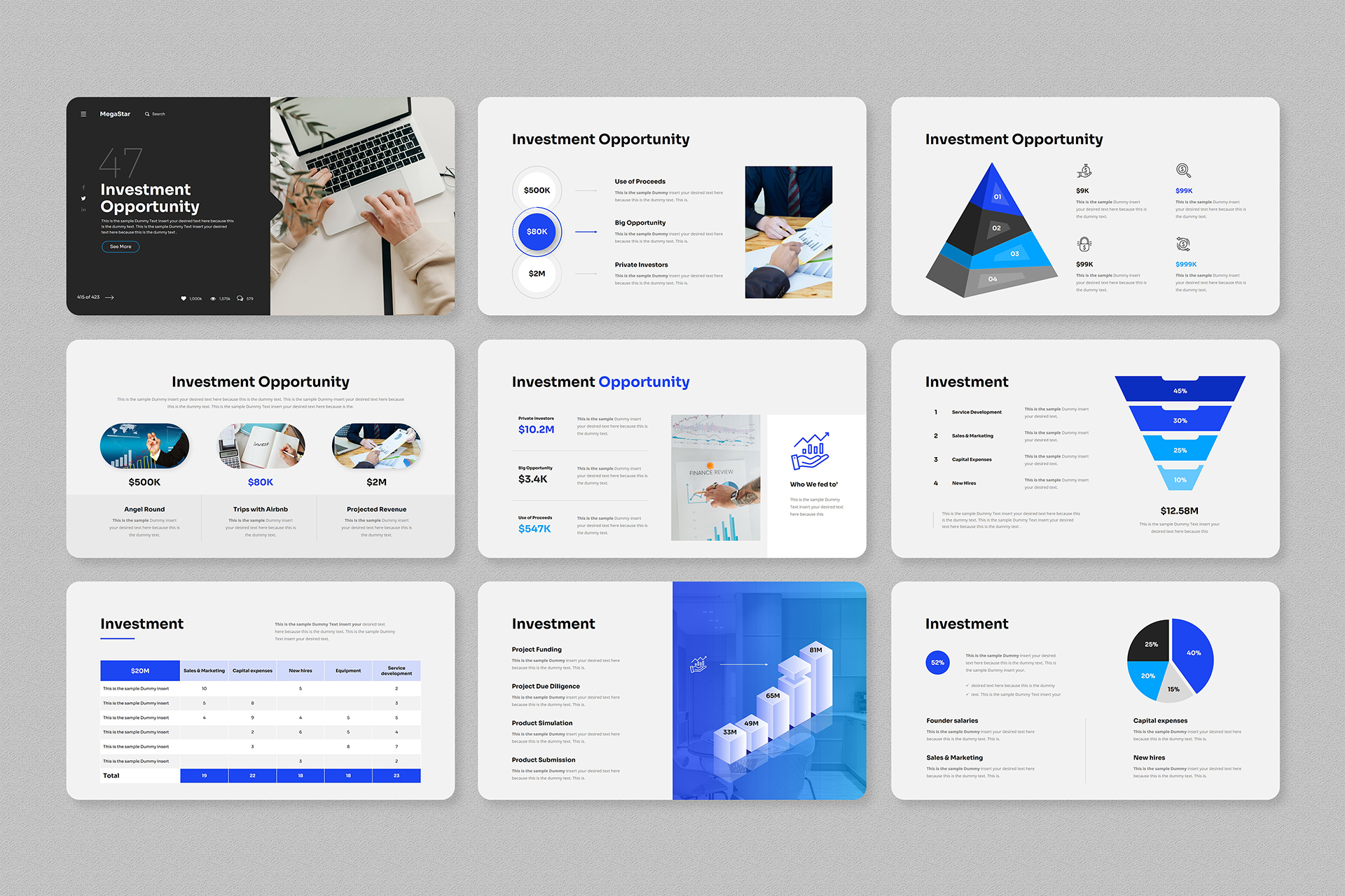 Multipurpose Business-Deck PowerPoint Presentation Template ...
