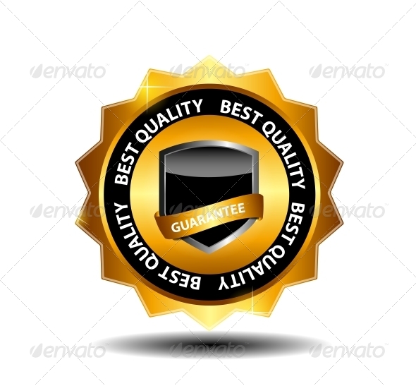 Vector Best Quality Label - Retail Commercial / Shopping