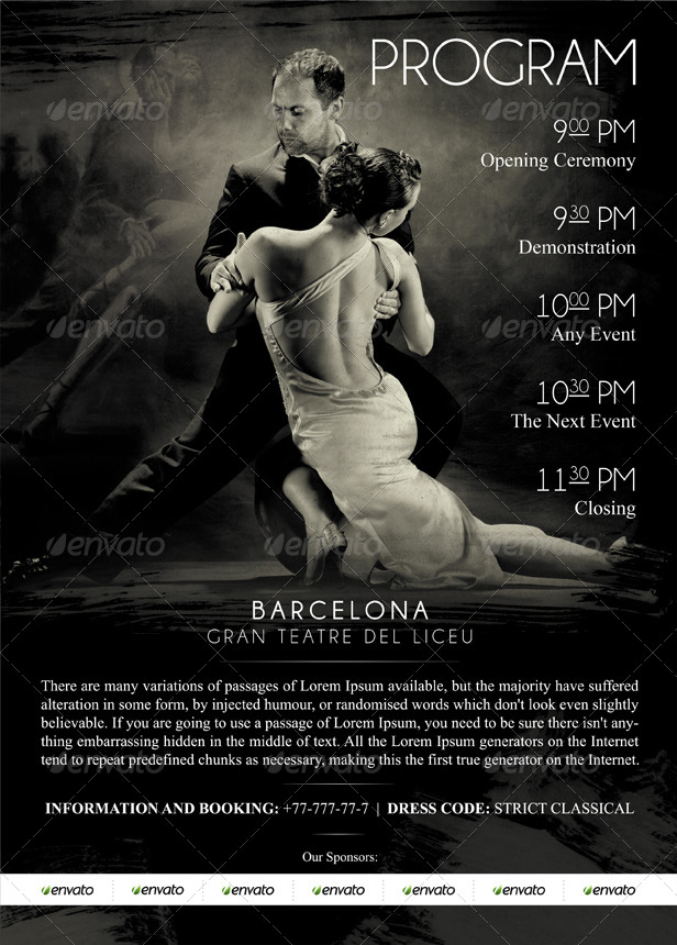 tango night poster template tango night flyer te by sluap ballroom dancing flyers templates