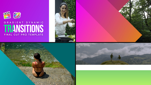 Gradient Dynamic Transitions | FCPX