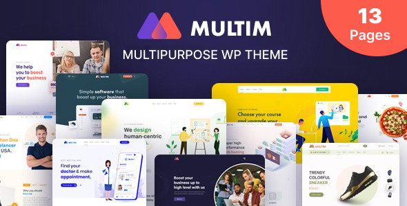 Multim – Creative Agency WordPress Theme
