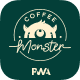 CoffeeMonster | Coffee, Food, Drink Mobile PWA HTML Template