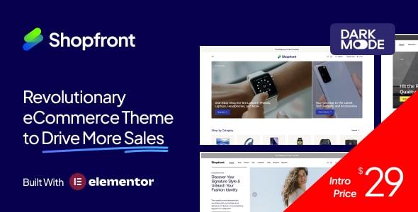 Shopfront - Next-Generation eCommerce Theme